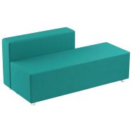 Sofa structure bois et cuir synthétique-Mirplay School