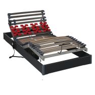 Sommier électrique Nest 80x200 télécommande filaire