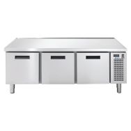 Soubassement réfrigéré GN1/1 négatif, 3 tiroirs LINEAR SNACK+LINSN+ 703 BTV1