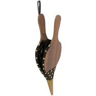 Soufflet bois et simili cuir - 41cm