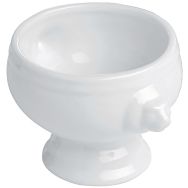 Soupiere en porcelaine ø11,3 cm 50cl blanc- Tête De Lion