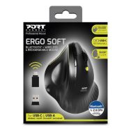 Souris Ergo Bluetooth rechargeable ERGO SOFT pour droitier