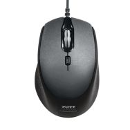 Souris Pro filaire silencieuse noire - Port connect