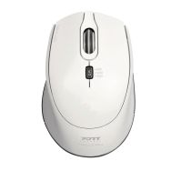 Souris Pro silencieuse sans fil blanche - Port connect