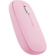 Souris colorée sans fil Dual connect iClick - Rose