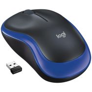 Souris sans fil M185 Noir/Bleu- Logitech