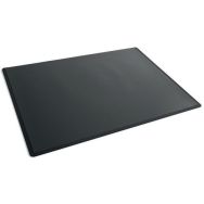 Sous-main 530x400mm PP opaque noir avec rabat - Durable