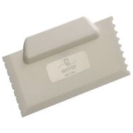 Spatule racloir à chocolat L 190mm ABS blanc
