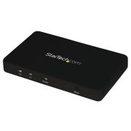 Splitter vidéo HDMI 4K à 2 ports-Répartiteur HDMI 1x2 avec boîtier aluminium