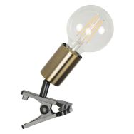Spot à pince métal /laiton WINSTON H12 cm Corep