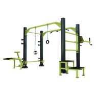 Station Compact Training 2.0 barres pour parcours sportif Freetness