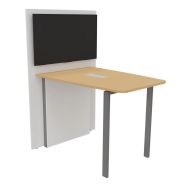 Station Visio Hub table haute Buronomic
