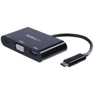 Station accueil USB C VGA USB A Power Delivery StarTech
