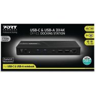 Station d'accueil USB A/Type C - 3 écrans 4K/2 écrans 5K - Port designs