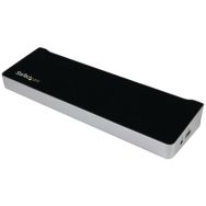 Station d'accueil USB-C triple affichage 4K portable-2xDP 1xHDMI-PowerDelivery