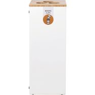 Station de collecte pour gobelets Lune Paxa Large 65L Blanc