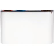 Station de tri sélectif Lune Split 4 flux 153 L