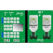 Station lave-oeil avec 2 flacons de 500ml - Plum