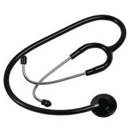 Stéthoscope Idéal + Holtex adulte pavillon simple métallique noir