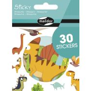 Sticky, Dinosaures, 30 gommettes