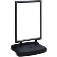 Stop-trottoir intempéries avec base éco 50x70 cm noir