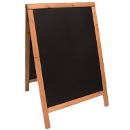 Stop trottoir en teck 129,5x71,5x7 cm- Woody-Securit