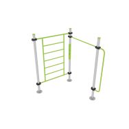 Street workout 3 poteaux en L