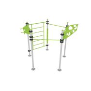 Street workout 5 poteaux pentagone