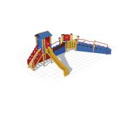 Structure 1 tobbogan + 1 plateforme