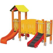 Structure 2 tours Ptit Loup bois - Manutan Expert
