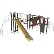 Structure 3 tourelles alu/polyester HPL - Manutan Expert