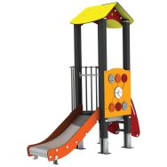 Structure Ptit Loup 1 tour alu/polyester HPL - Manutan Expert