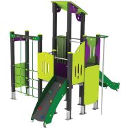 Structure alphabet 2 tourelles alu/polyester HPL - Manutan Expert