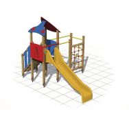 Structure de jeu La Tourelle 2/8 ans