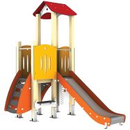 Structure évolutive 2 tours alu/polyester HPL - Manutan Expert