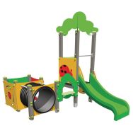 Structure multifonction 1 tourelle alu
