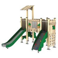 Structure passerelle Noisette métal beige/HPL/polyester - Manutan Expert