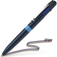Stylo bille - Take 4 - bleu - 4 couleurs d'écriture - Schneider