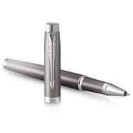 Stylo roller Parker IM Writing Rituals Grey GT finition doré