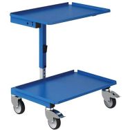 Supp. Bacs Europe Tab. Fixe L610 P410 H630/880Mm 5015 Bleu