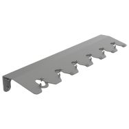 Support-trottinettes TROTIM mural 6 places métal gris 9006