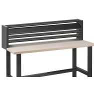 Support Ht 900 avec 2 étagères pour établi de 1500 mm Anjou Tolerie