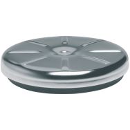 Support amortisseur Ø 80mm sans tige en inox