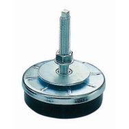 Support antivibratoire pas fin Filetage M16 Tige Galva