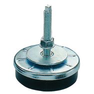 Support antivibratoire pas fin filetage M12 Tige Galva