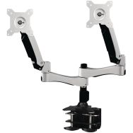 Support articulé à pincer 2 bras 5 pivots pour écran 15-24'' - Aavara