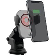 Support charge induction motorisé smartphone fixation 3 en 1