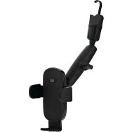 Support de téléphone mâchoire pour rétroviseur - Noir
