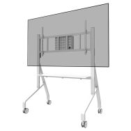 Support écran mobile 65 à 115 pouces blanc FL50575WH1 Neomounts