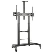Support mobile hauteur réglable par manivelle 65 à 86'' - Ulmann